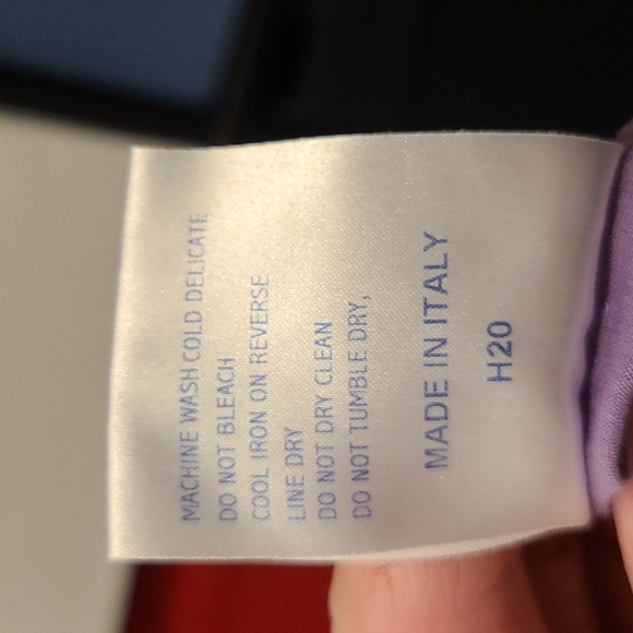 Burberry purple (mauve) colour tank top (pre-loved) - Picture 6 of 6